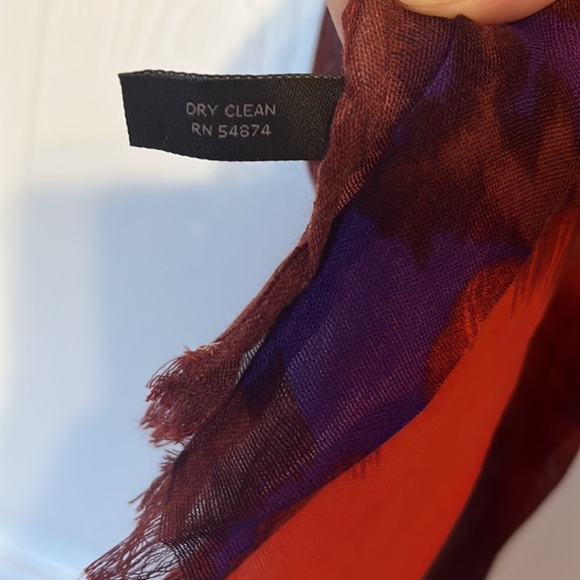 5/$25 The Limited Floral Scarf - Picture 3 of 5